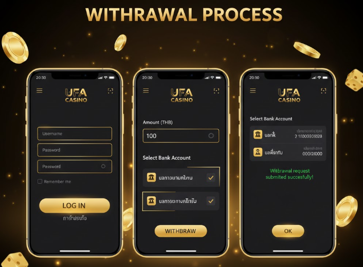 ถอนเงิน UFABET656SLOT ทำอย่างไร withdrawal